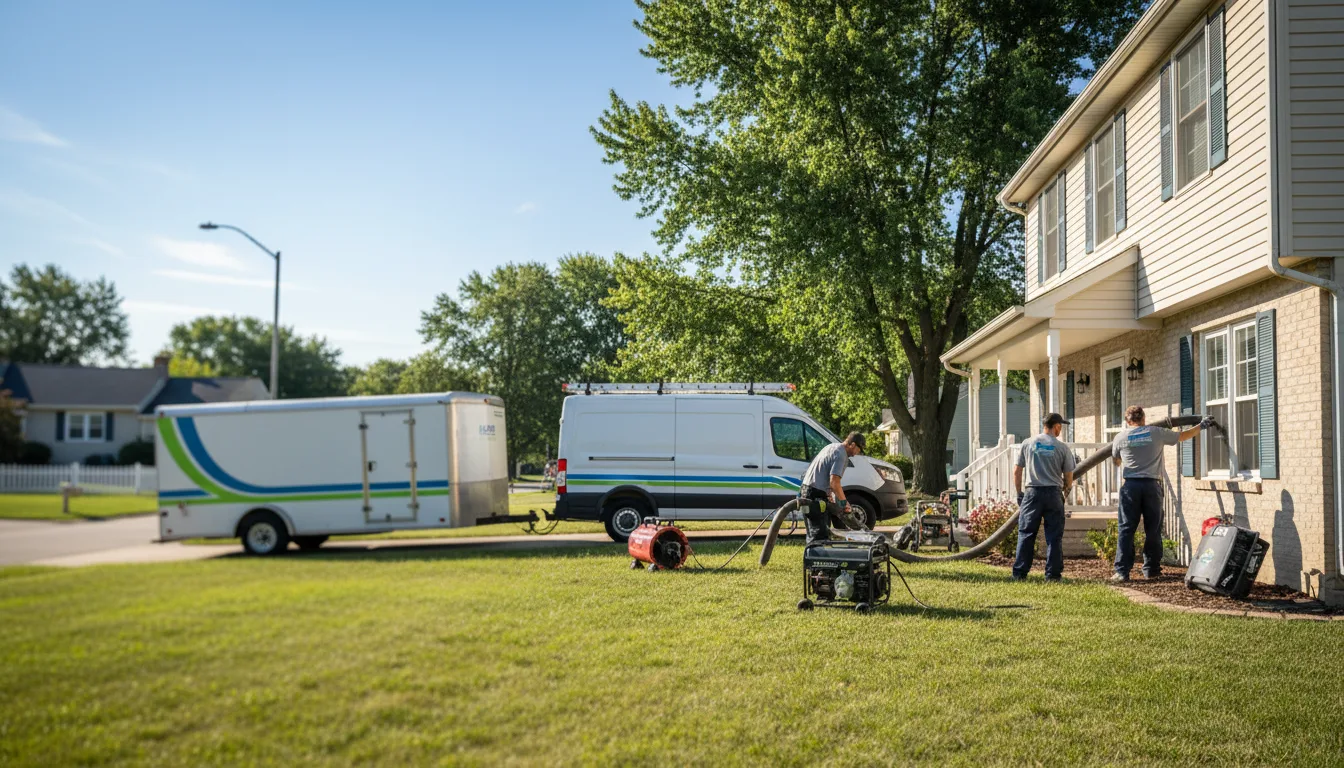 Flooded Basement Restoration And Cleanup With Repair in Pendroy, MT near me
